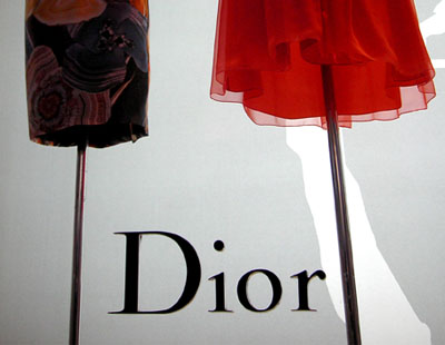 Escaparates y decoracion para Dior